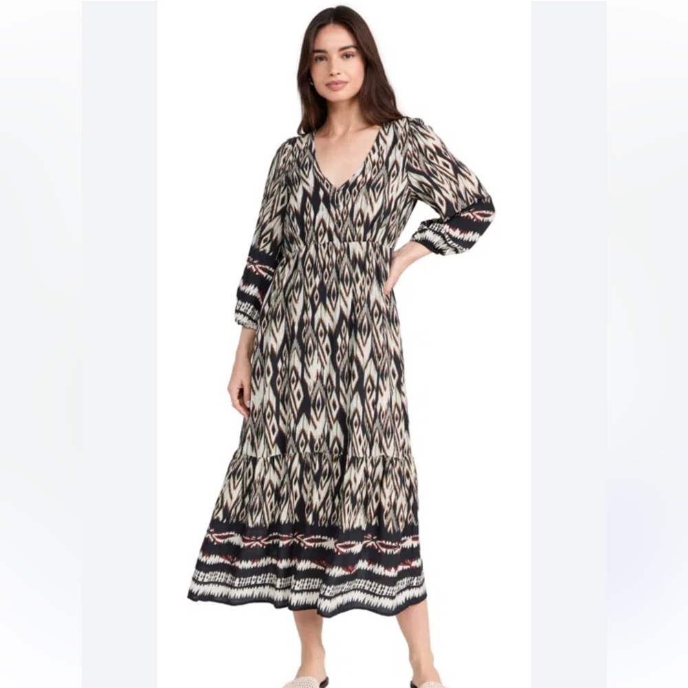 Velvet by Graham & Spencer Anthropologie Catherine Midi Dress